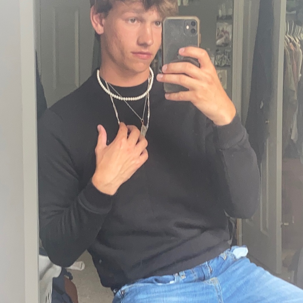 Black XS ASOS crewneck